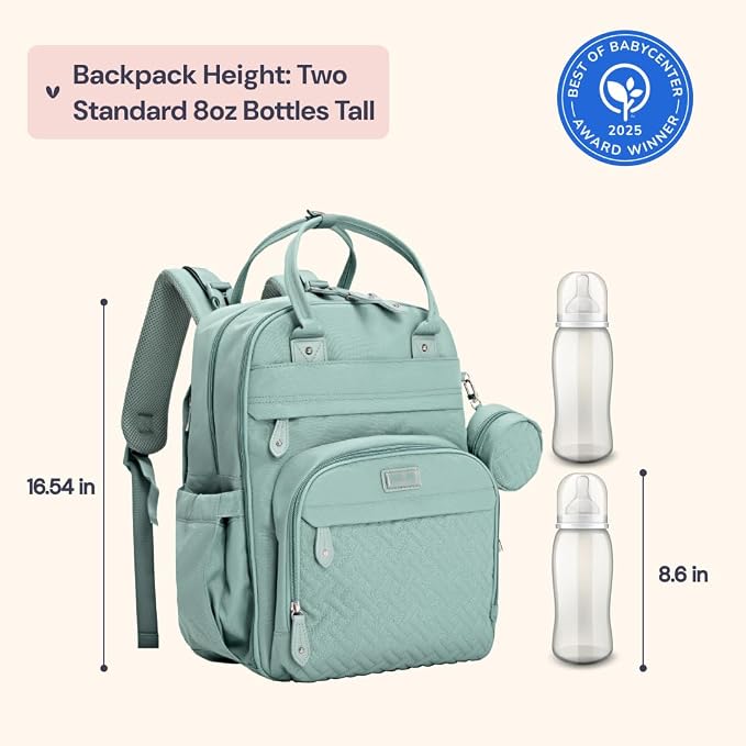 BabbleRoo Diaper Bag Backpack