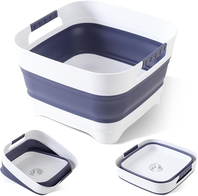 Collapsible Wash Basin for Baby Bottles