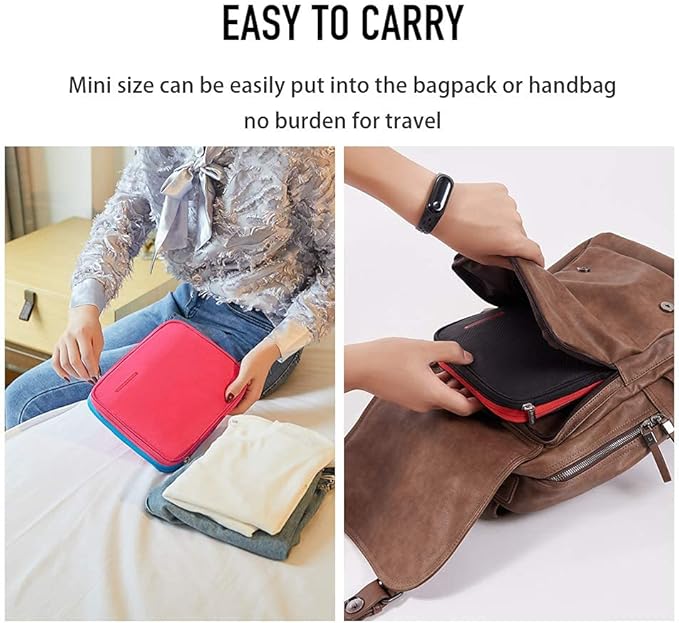 Bee Nesting Waterproof Compression Packing Cubes, Travel Packing organizers