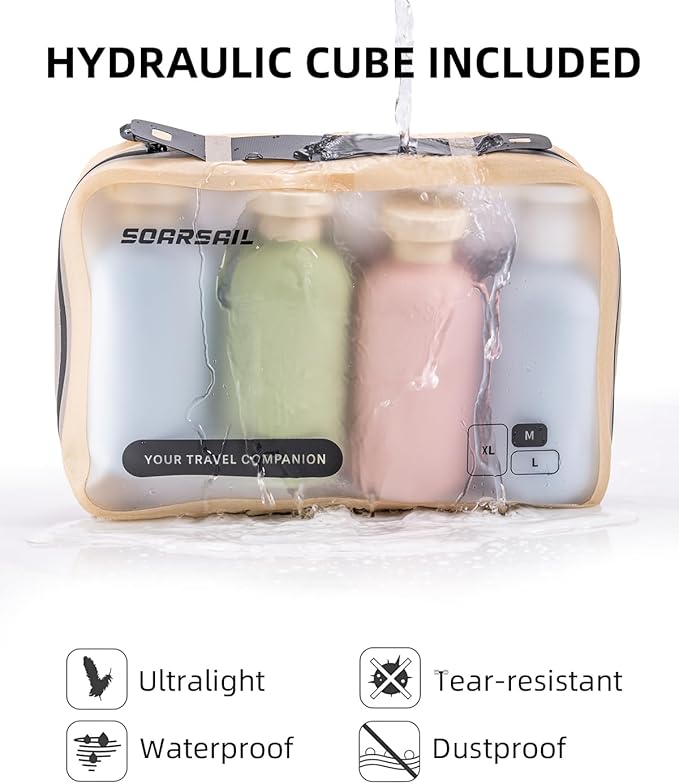 6 Set Compression Packing Cubes