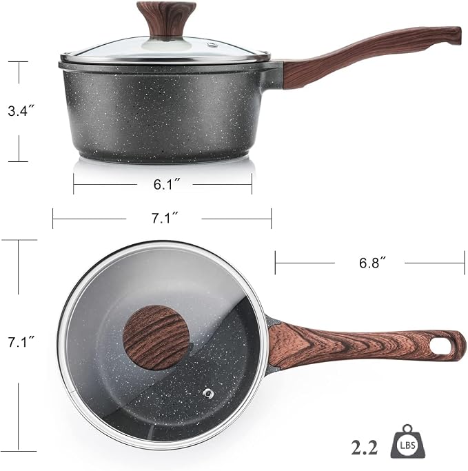 SENSARTE Nonstick Sauce Pan