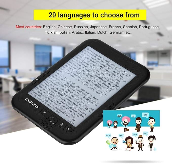 E-Reader, 6 inch E‑Book Reader