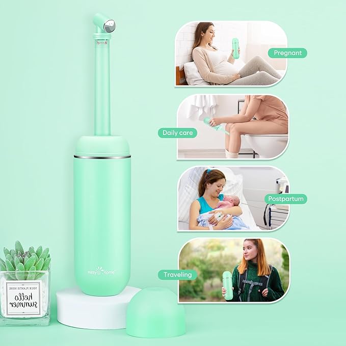 Easy@Home Portable Bidet for Travel: Peri Bottle for Postpartum Care
