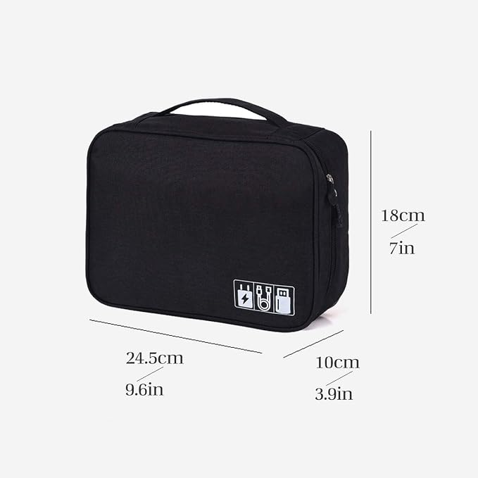 Electronics Organizer, OrgaWise Electronic Accessories Bag Travel Cable