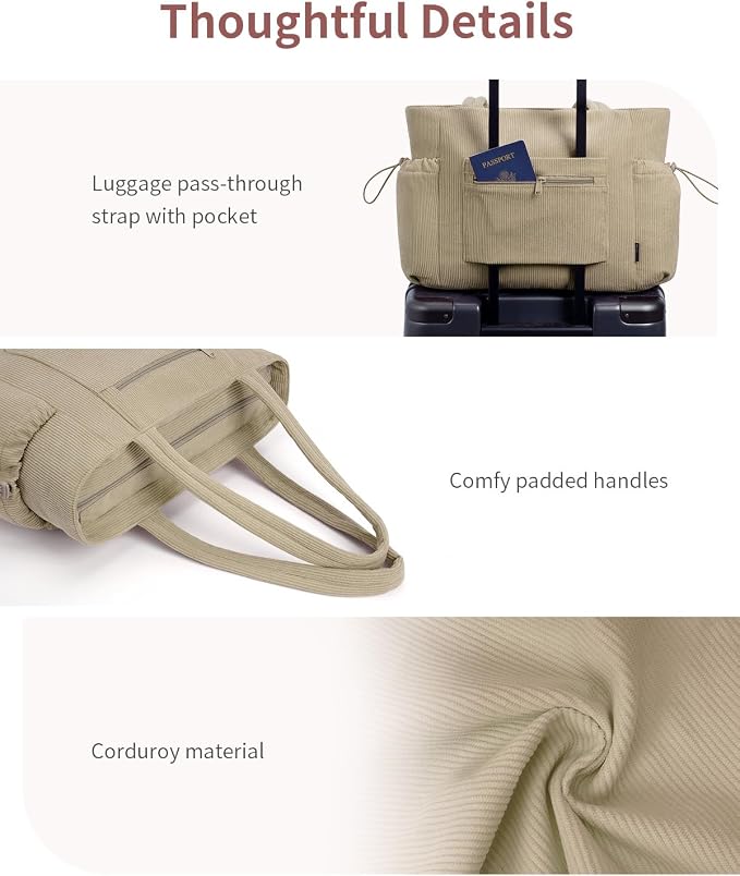 ECOHUB Tote Bag for Women, Work Tote Bags