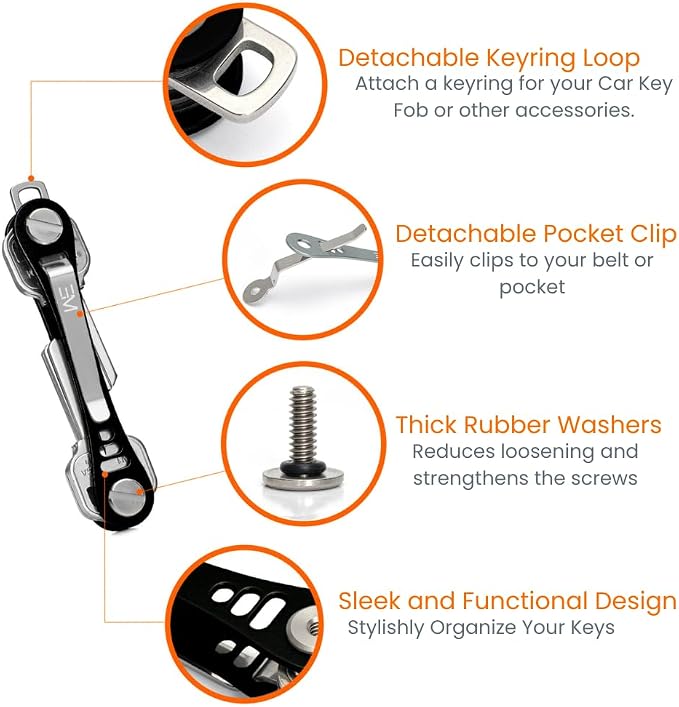 EM Premium Products Compact Key Holder
