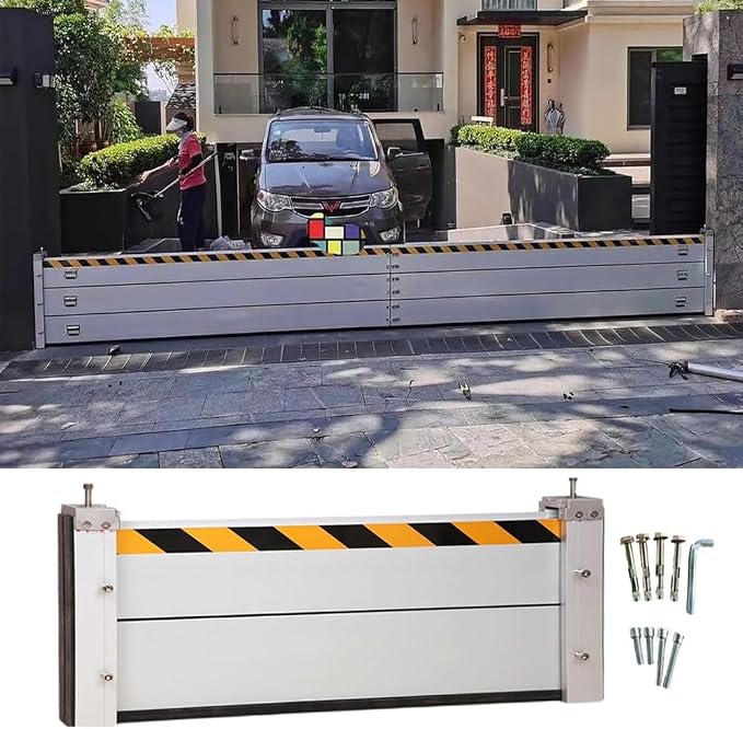 Reusable Flood Barrier, 3/4/5/6/7/8/9/10/11/12/13ft Long Heavy Duty Aluminum