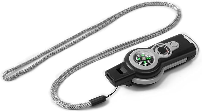 Emergency Survival Function Whistle, Outdoor Multifunctional Tool Safety Whistle