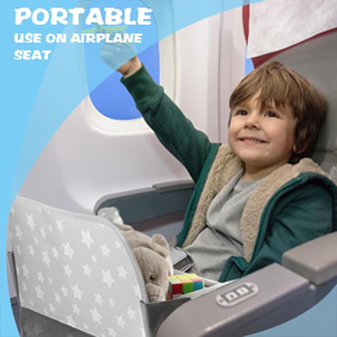 MENZOKE Kids Travel Tray Car Seat Tray