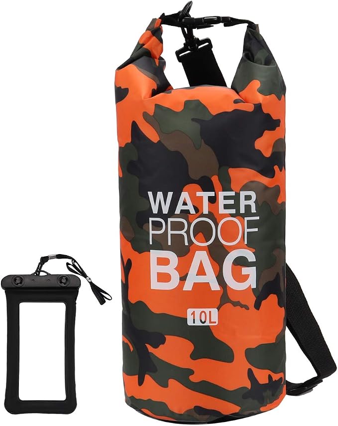 Waterproof Dry Bag 2L/5L/10L/15L/20L/30L, Roll Top Sack Keeps Gear Dry