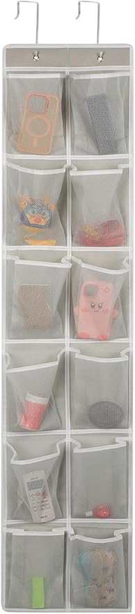 Over the Door 12 Pocket Hanging Shoe Organizer