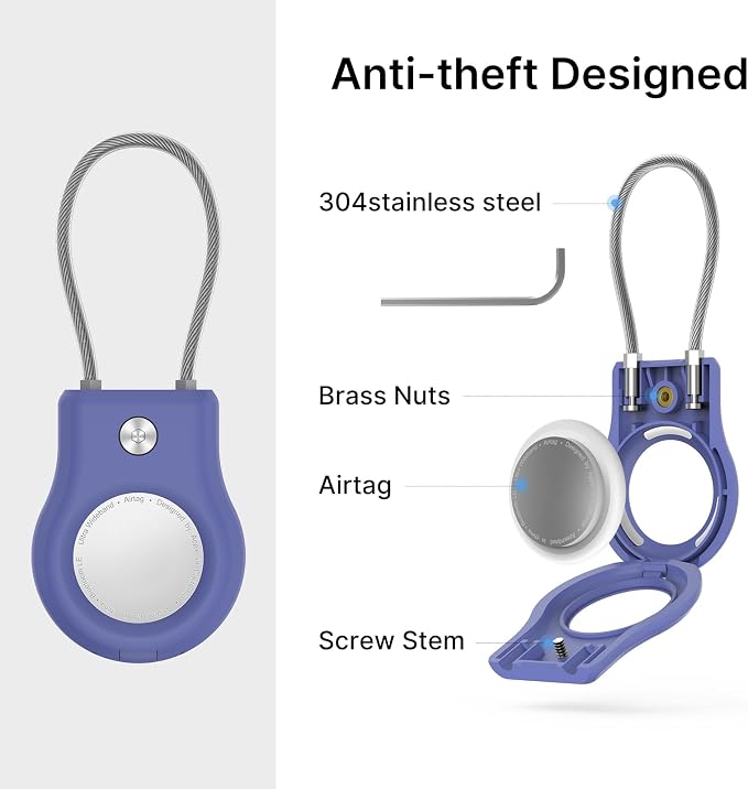 Air tag Holder, Air Tags Keychain