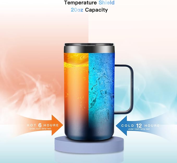 KXIAOCHEN 20oz Insulated Coffee Mug