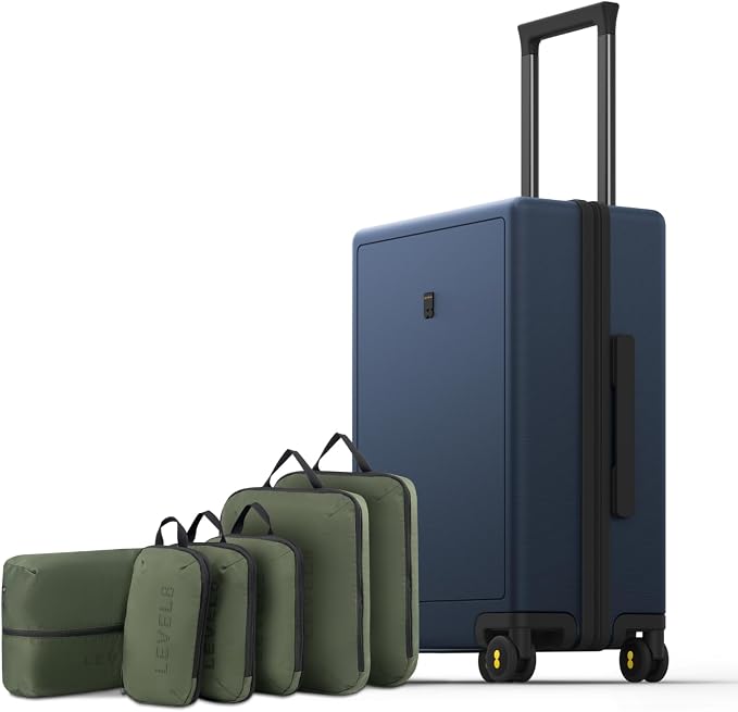 LEVEL8 Carry on Luggage Airline Approved, Small Carry on Suitcases
