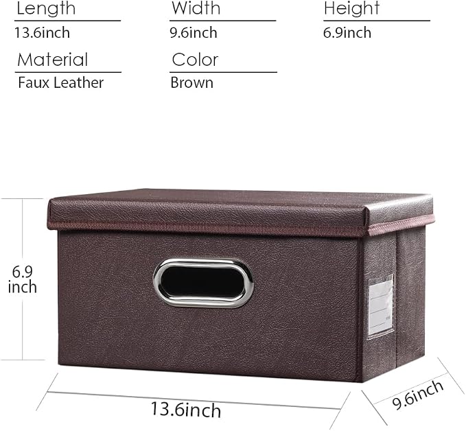 PRANDOM Collapsible Storage Box