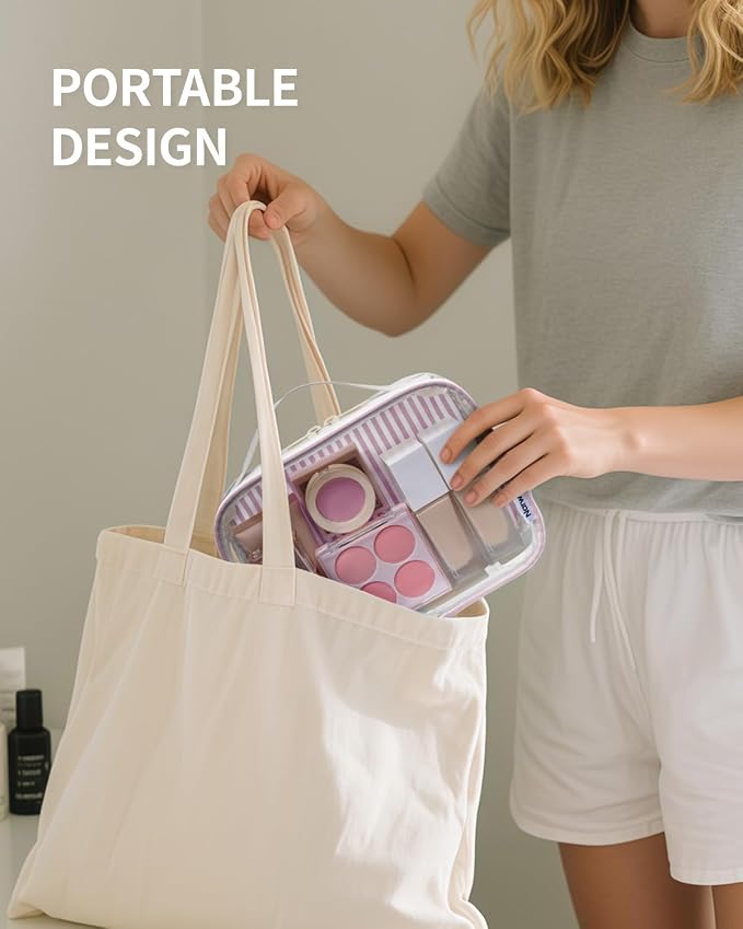 Narwey TSA Approved Clear Toiletry Bag