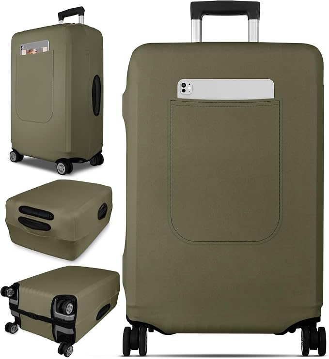 Slohif Luggage Cover for Suitcase Tsa Approved Protector