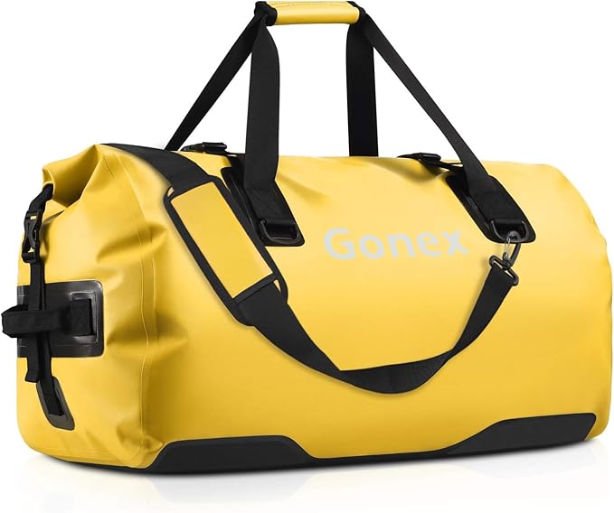 Gonex 40L 60L 80L Extra Large Waterproof Duffle Travel Dry Duffel Bag Heavy