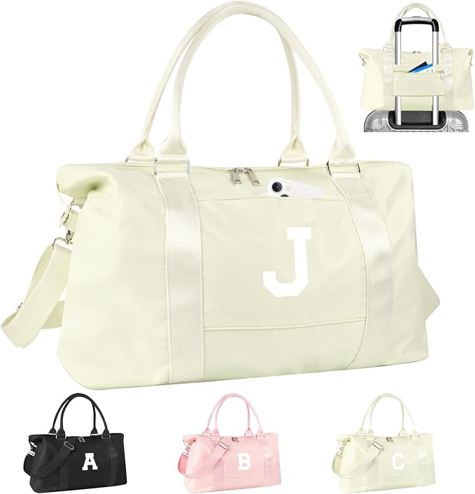 Initial Travel Duffel Bag Sports Gym Bag