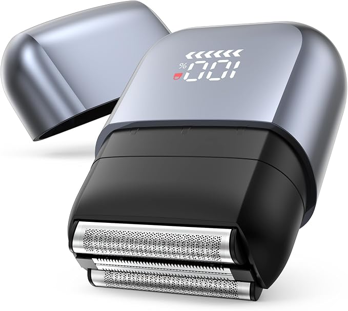 Foil Shavers for Men, Mini Electric Razors for Close Shaving Face