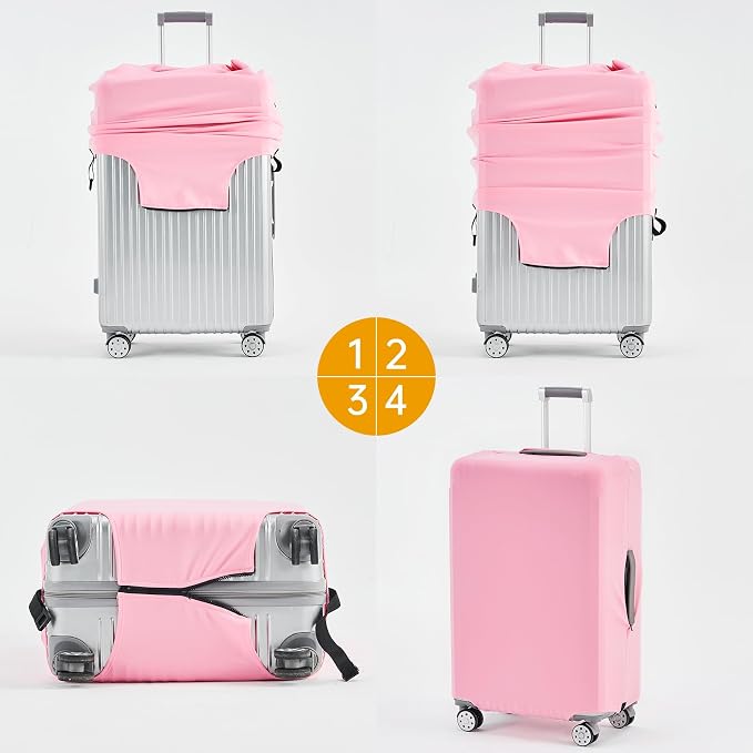 Travelkin Luggage Covers For Suitcase Tsa Approved, Suitcase Cover Protector