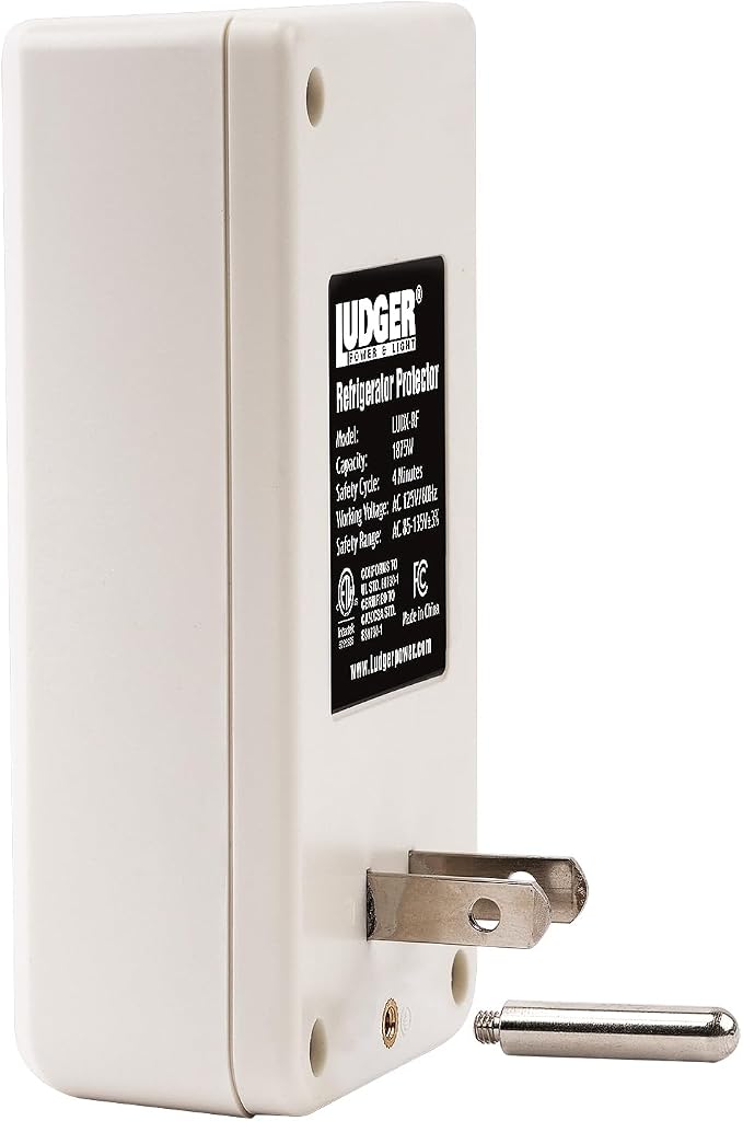Ludger Power Surge Protector for Refrigerator, ETL Certified, Connects to Most