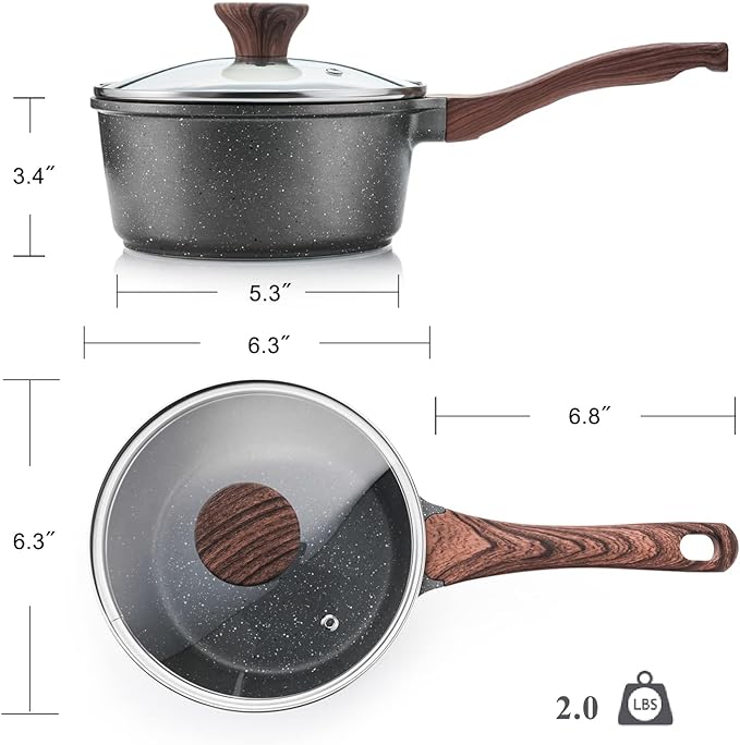 SENSARTE Nonstick Sauce Pan