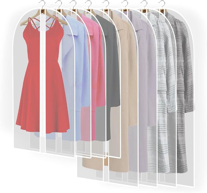 Pwsap 8Pack Breathable Clothes Covers