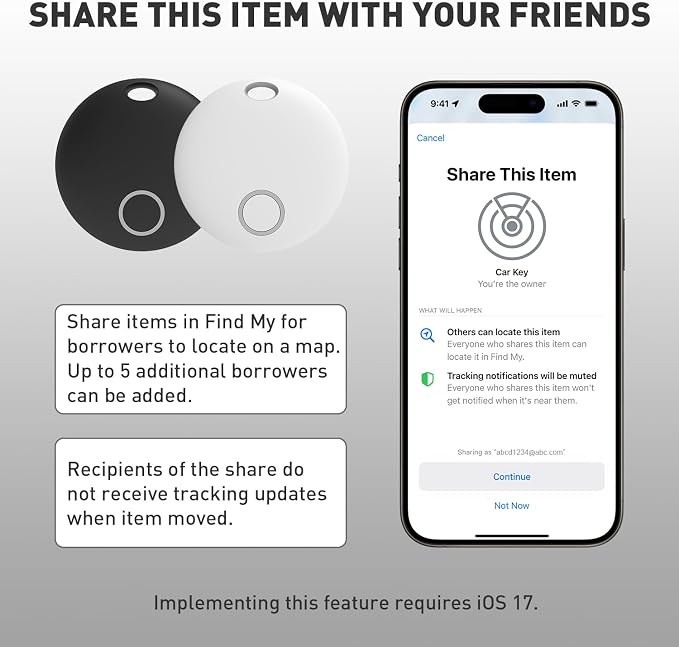 Smart Tracker Tags, Compatible