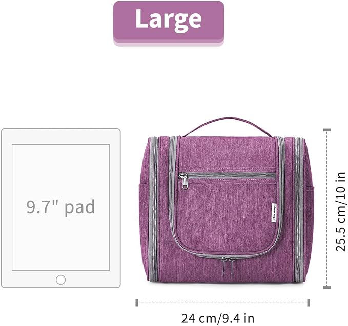 Hanging Toiletry Bag for Women Travel Makeup Bag Organizer Toiletries Bag for
