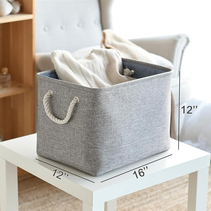 TheWarmHome Storage Basket for Organizing