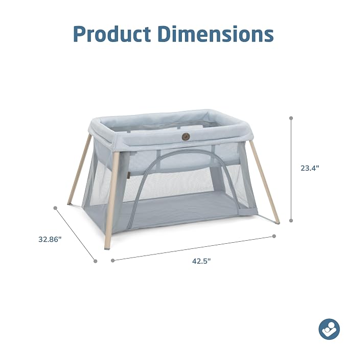 Maxi-COSI Calao Travel Playard, Infant Bassinet, Toddler Playpen, Lightweight