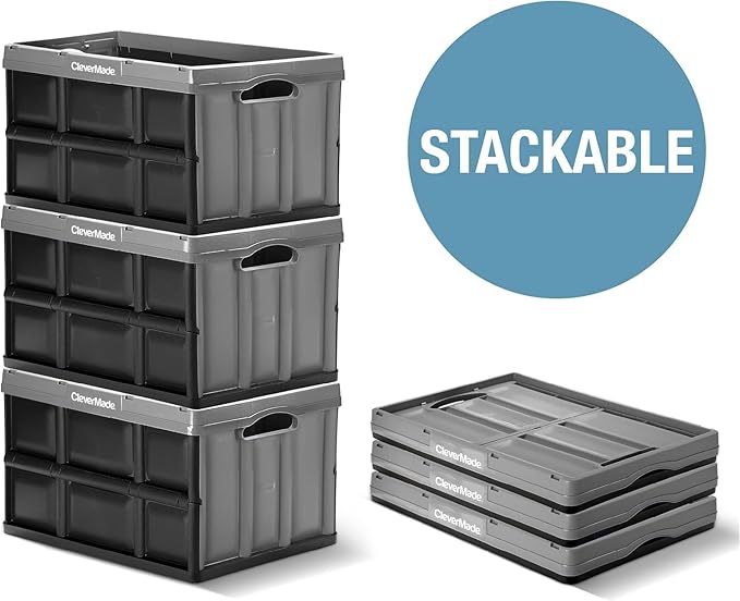 CleverMade Collapsible Storage Bins