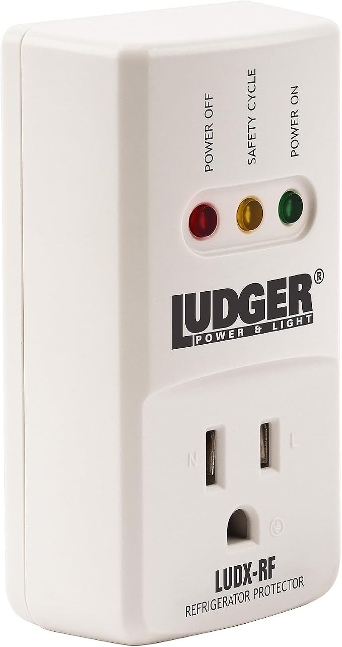 Ludger Power Surge Protector for Refrigerator, ETL Certified, Connects to Most