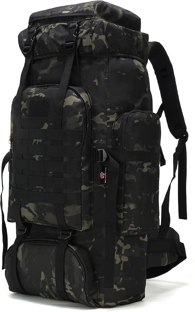 Hiking Backpack for Men 70L/100L Camping Backpack Military Rucksack Molle 3