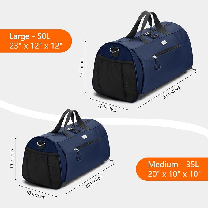 TOPDesign Gym Bag for Women & Men, Unisex Duffel Bag