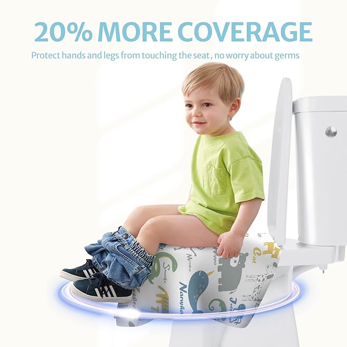 Blissful Diary 20 Pcs Toilet Seat Covers Disposable