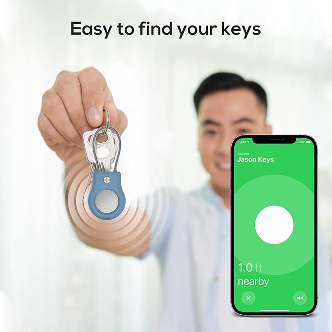Air tag Holder, Air tag Keychain