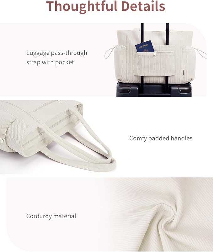 ECOHUB Tote Bag for Women, Work Tote Bags