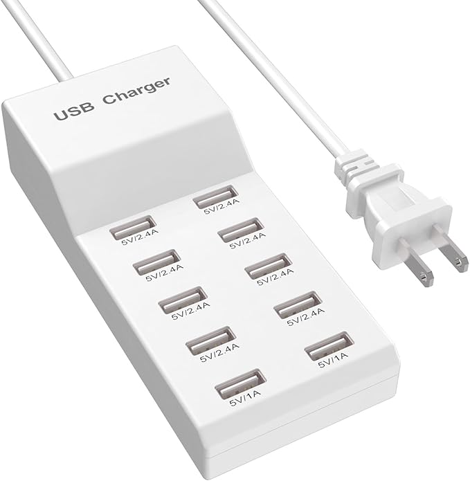 QIONMAR USB Wall Charger USB Charging Station