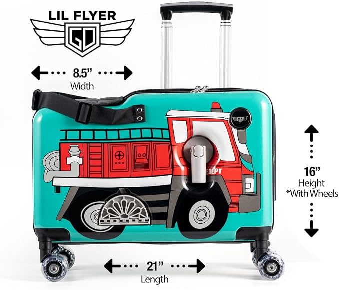Younglingz LIL FLYER GO Version 2 Ride On Suitcase