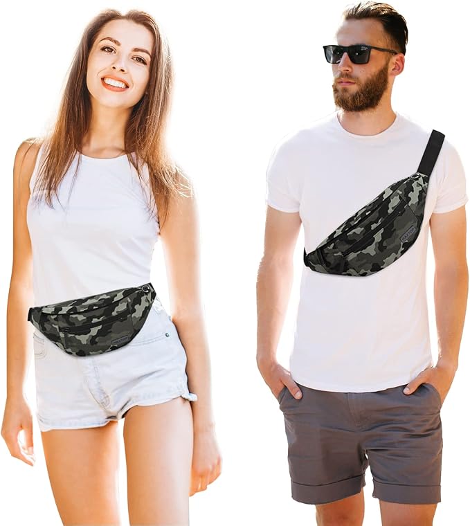 MAXTOP Large Crossbody Fanny Pack