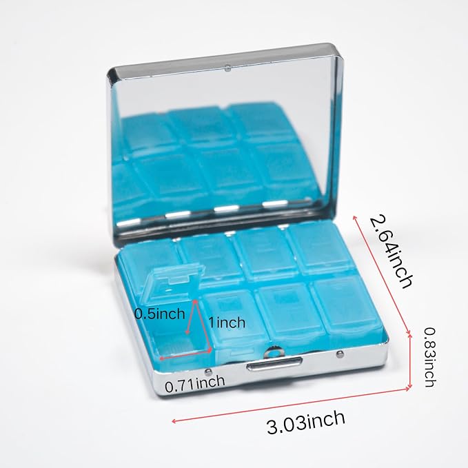 Cute and Stylish Metal Pill Box