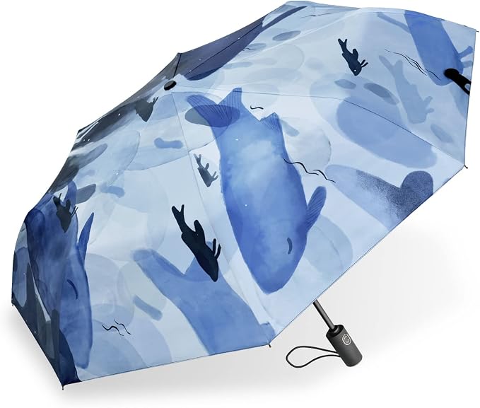 Cuby UV Sun Umbrella Compact Folding Travel Umbrella Auto Open and Close