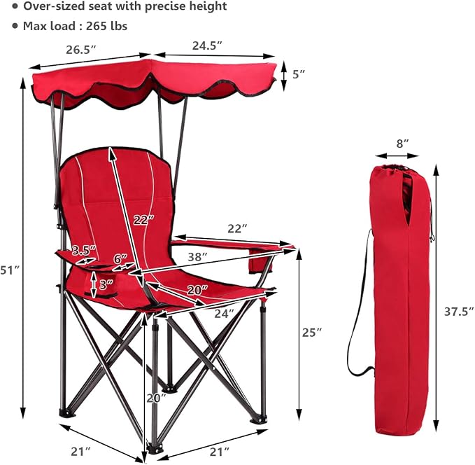 S AFSTAR Safstar Folding Camping Chair