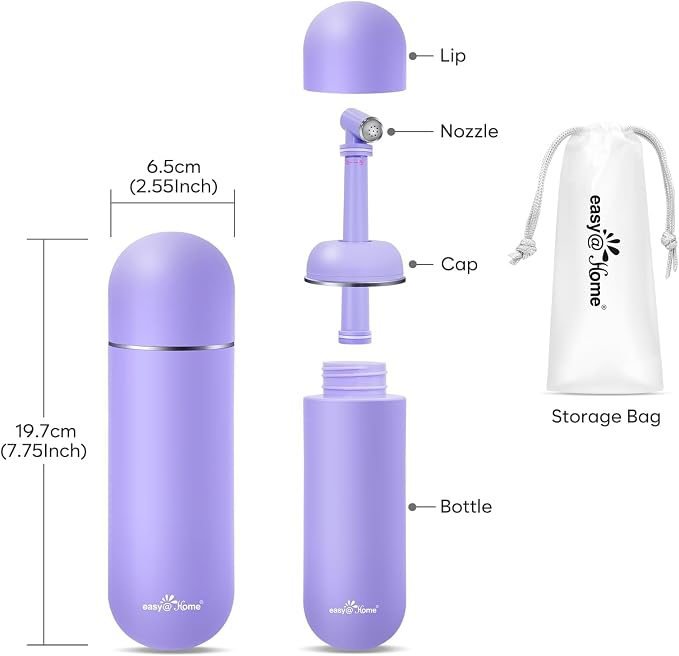 Easy@Home Portable Peri Bottle for Postpartum & Perineal Care: Handheld Bidet