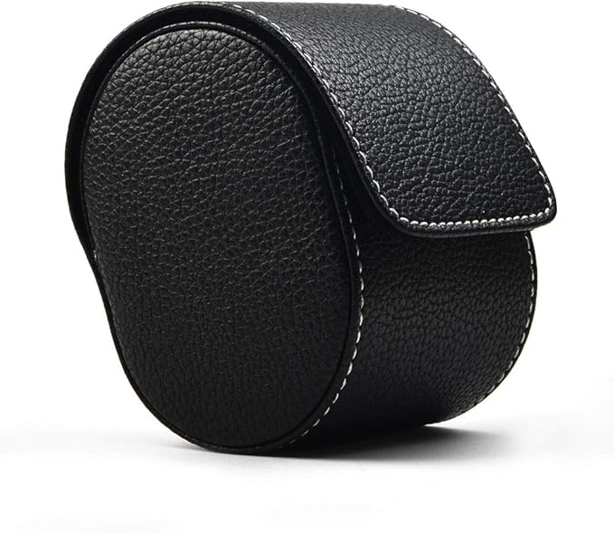 Oirlv Luxury Leather Watch Storage Box Travel Single Watch Case Jewelry Gift Box