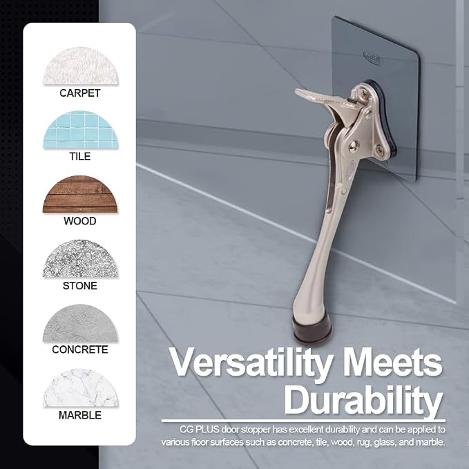 One-Touch Doorstop Adhesive Bracket