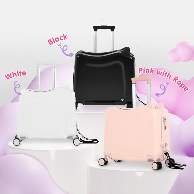 smilesun 20" Ride-On Travel Suitcase