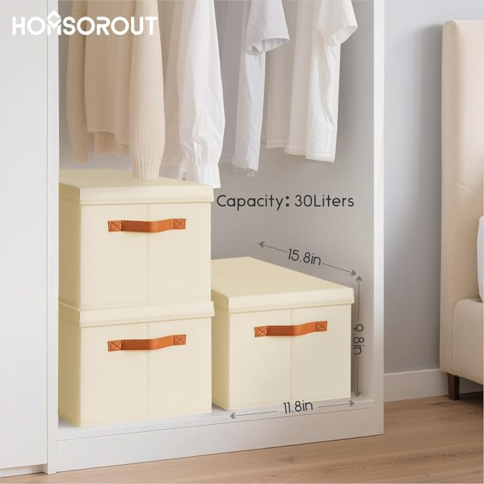 Storage Bins with Lids